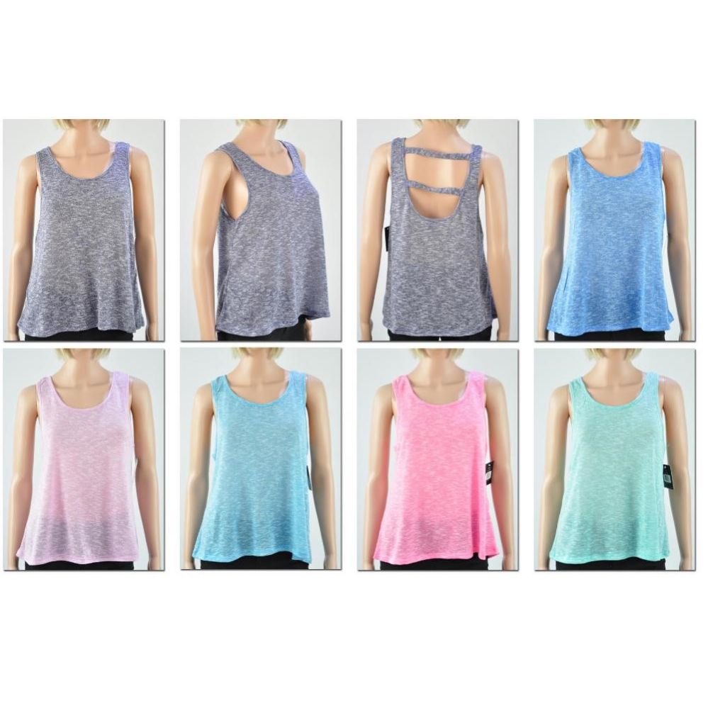 72 Bulk Womans Summer Tank Tops - at - bluestarempire.com