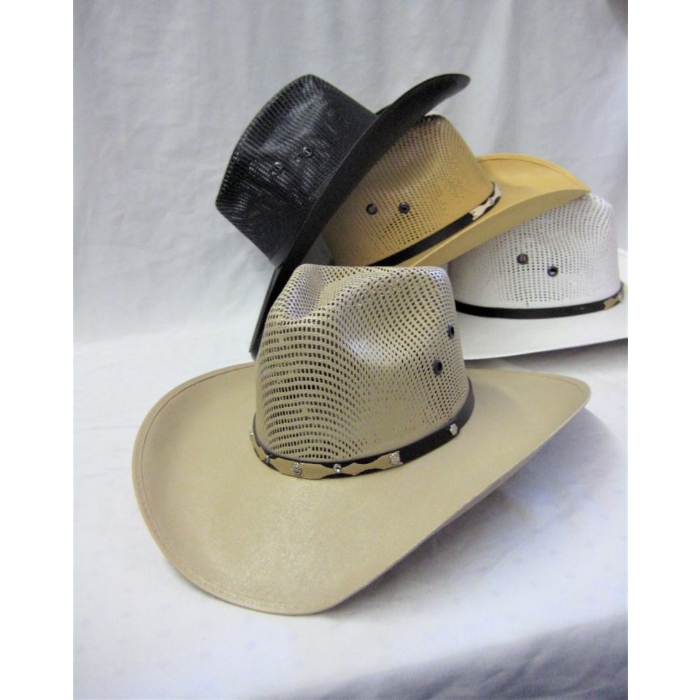 12 Bulk Mexico Cowboy Hat Assorted Colors at