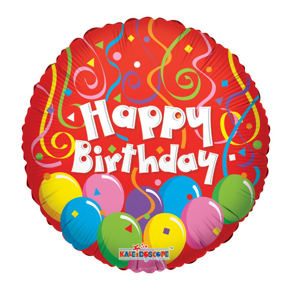 125 Bulk One Sided Happy Birthday Helium Balloon - at - bluestarempire.com