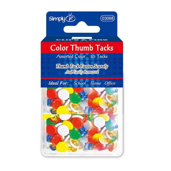 wholesale colorful thumb tacks push pins