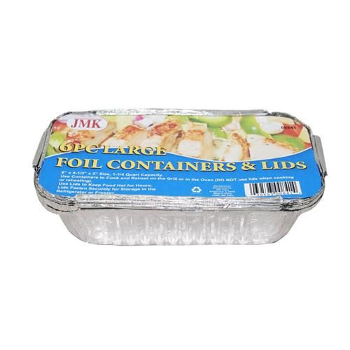 Aluminum Foil Take-Out Containers - 9 x 6