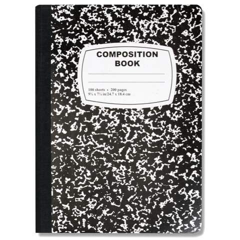 20 Bulk Composition Book College Ruled - at - bluestarempire.com