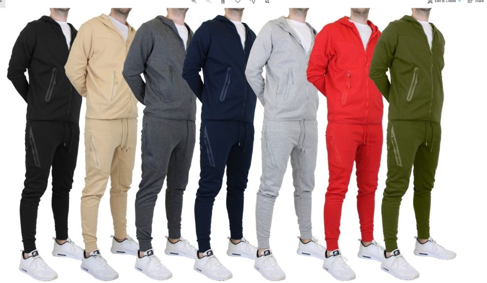 mens matching jogger sets