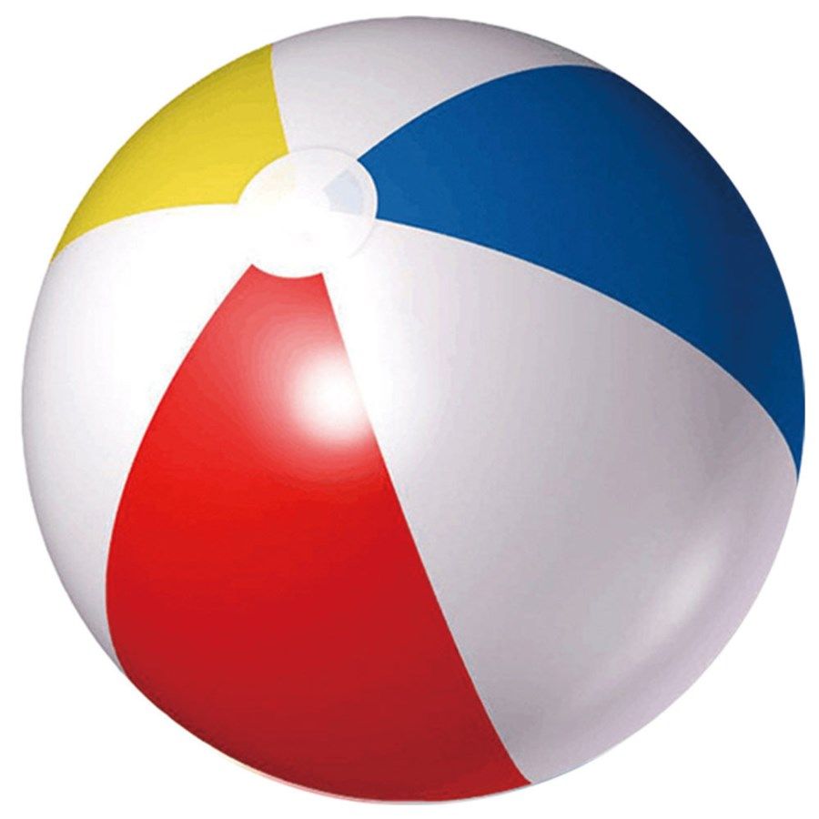 Beach ball. Мяч. Мяч надувной. Мяч детский. Пляжный мяч на прозрачном фоне.