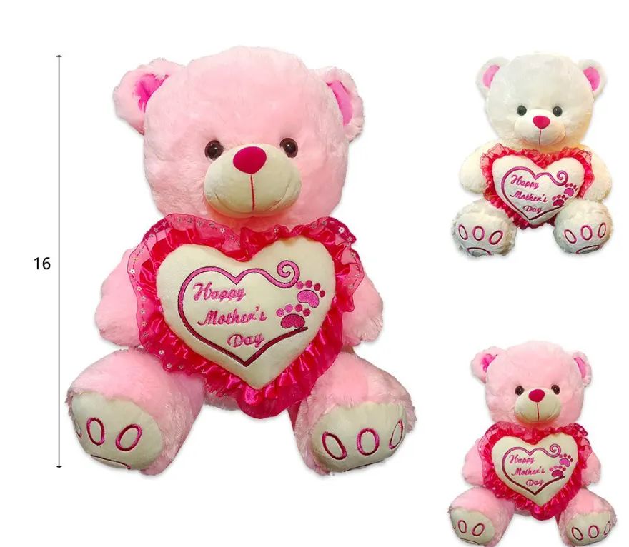 Pink teddy best sale bears in bulk