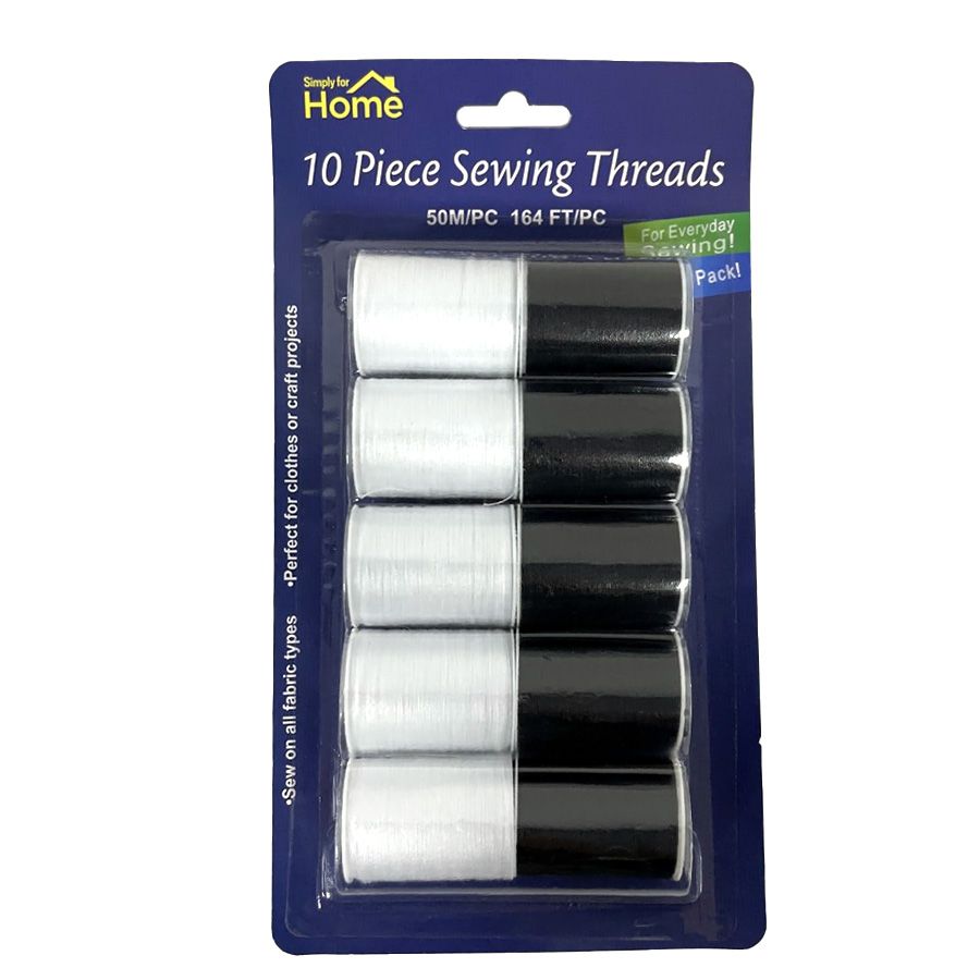 Sewing Thread Kit, 10 Threads