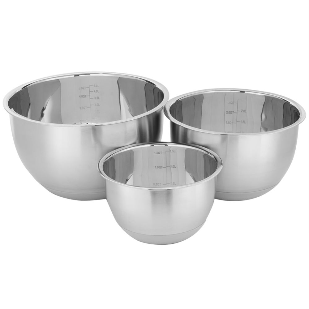 Stainless Steel Nested Mixing Bowl Set
