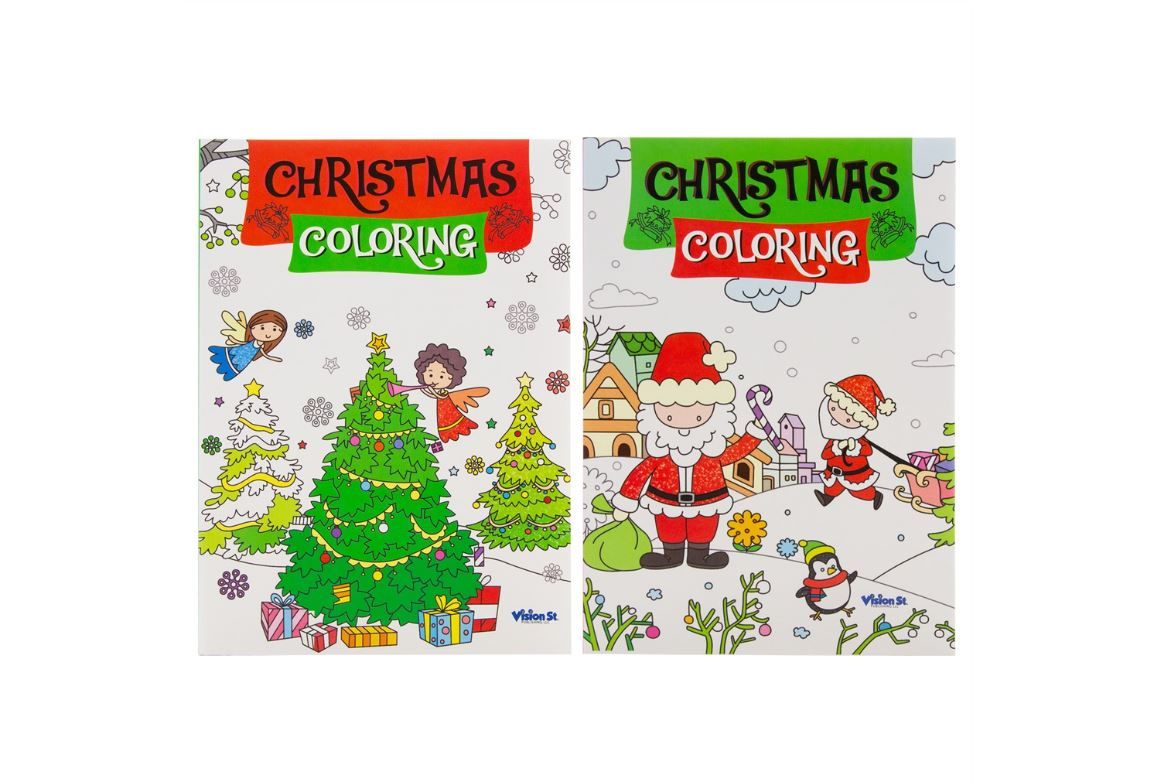 48 Bulk Christmas Coloring Book at