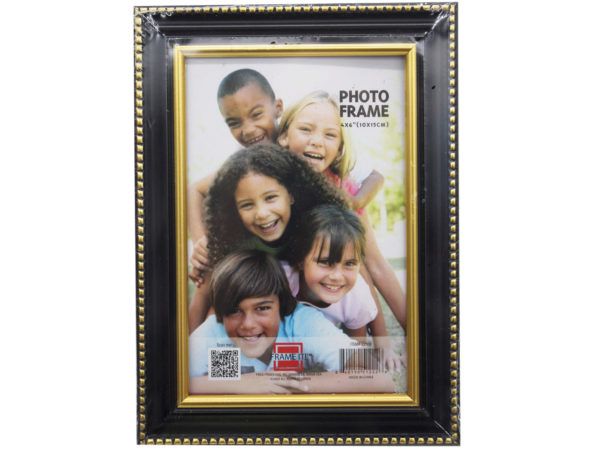 120 pieces 4x6 Photo Frame Assorted Black With Gold And Silver