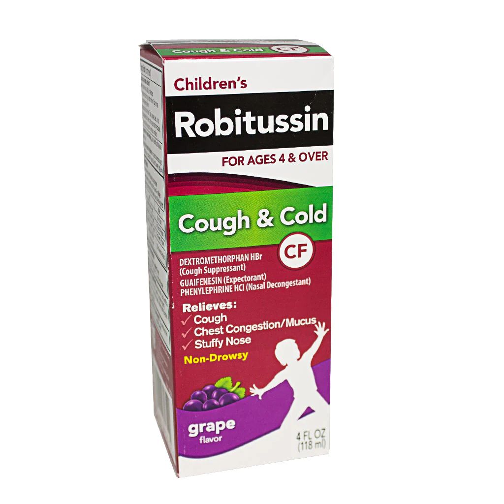 Bulk Wholesale Travel Size Robitussin Children Cough & Cold Grape ...