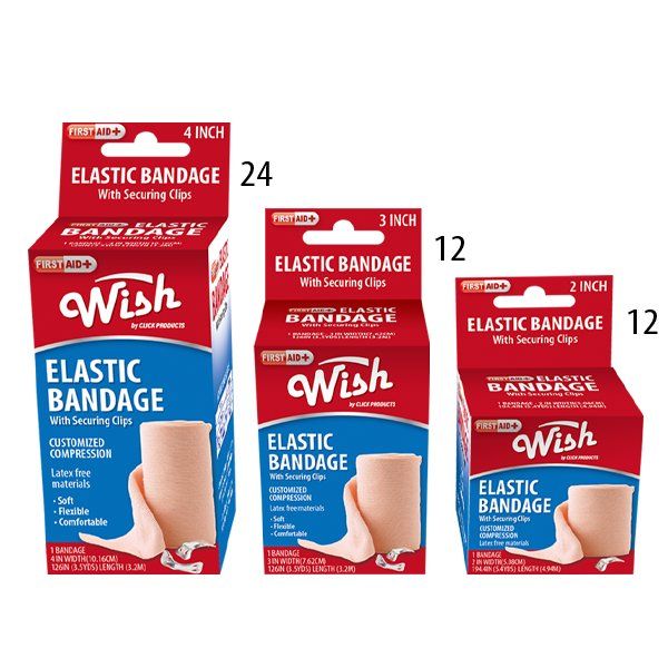 48 Wholesale Pharmacy Best Bandages 100 Ct Elastic Assorted Sizes