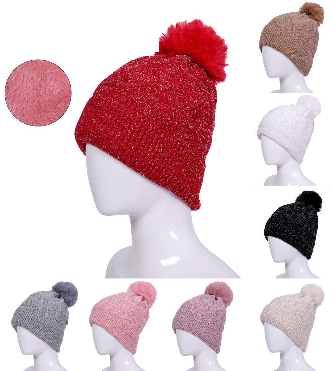 Cute children's winter fashion hats