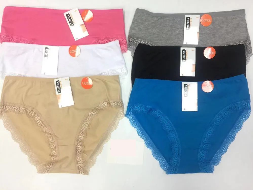 144 Pieces of Bulk Girls Cotton Panties Underwear Wholesale Lot