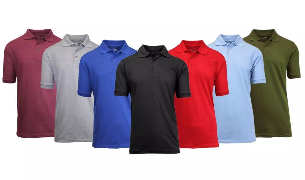 golf shirts in bulk